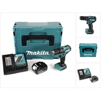 Makita DHP 483 RF1J Akku Schlagbohrschrauber 18V 40Nm im