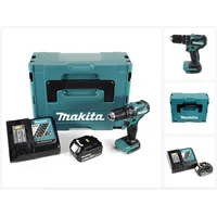 Makita DHP 483 RT1J Akku Schlagbohrschrauber 18V 40Nm im