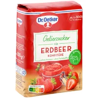 Dr. Oetker Gelierzucker für Erdbeerkonfitüre 500g