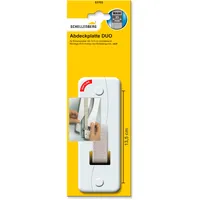 Schellenberg 53703 Rolladengurt Abdeckung Lochabstand 13,5 cm, einfache Montage