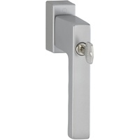 HOPPE Fenstergriff TOULON Sperrzylinder Secustik, VK 32-42 mm, silber