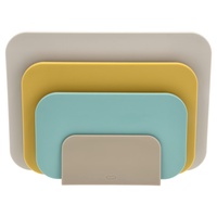 Rosti Schneidebretter-Set, Mehrfarbig, Beige, Kunststoff, 35x26 cm, Küchenzubehör, Schneidebretter
