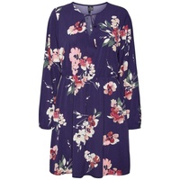 Vero Moda Female Kleid 'Shilah NAJA - Pink,Rosa,Weiß,Dunkelblau,Grün -