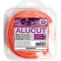 RATIOPARTS Mähfaden ALUCUT 1,3mm 15m Trimmerfaden rund Nylonfaden