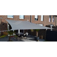 Floracord Vierecksonnensegel, HDPE grau
