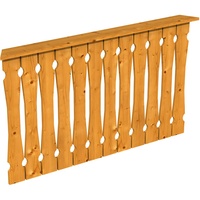SKANHOLZ SKAN HOLZ Brüstung Balkonschalung 150 x 96 cm