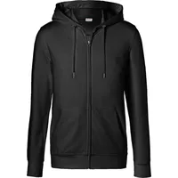 Kübler Shirts Kapuzen-Sweatjacke schwarz XXL