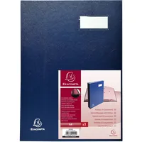 Exacompta 24245E Unterschriftsmappe 24x32 cm dehnbarer Faltenrücken 24 Fächer