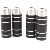 KHE BMX Pegs COP 2 PAAR SCHWARZ ALU 10/14MM