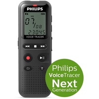 Philips VoiceTracer DVT1160 Diktiergerät, Aufnahmezeit bis 590 Stunden