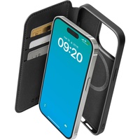 SBS Book Wallet MagSafe iPhone 15 Pro Schwarz