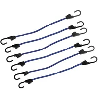 Silverline Tools Silverline 140821 Expanderseile mit Stahlhaken, 6er-Pckg. 400