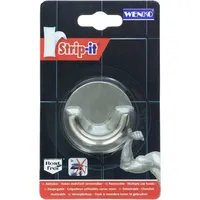 Wenko Strip-it Rondo Edelstahl
