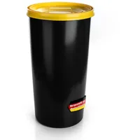 BigDean wetterfeste Universaltonne 60L mit luftdicht verschließbarem Deckel in