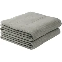 SCHIESSER Turin Handtuchset 2-tlg. grau