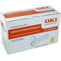 Oki Trommel 43381721 Typ C8 yellow