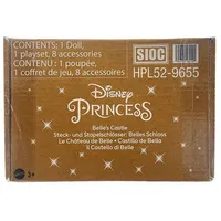 Mattel Disney Princess - Steck- und Stapelschlösser: Belle's Schloss,