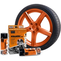 FoliaTec Sprühfolie Auto Felgenfolie Sprüh Lack Set für 4