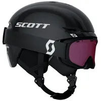 Scott Keeper 2 Helmet+witty Junior Goggles (271766-7641-M) Schwarz M
