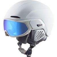 Alpina Alto Q-Lite 55-59 cm white matt/blue