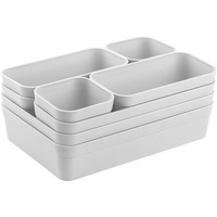 Gariella 1x Schubladen-Organizer Set Aufbewahrungs-Box Einteiler Trenn-System verstellbar Utensilien