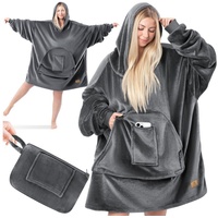 Kesser Hoodie Decke mit Ärmeln Deckenpullover Vielseitig Tragbare Decke
