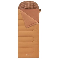 KingCamp Deckenschlafsack Forest Winter Schlafsack XL Lang Breit Baumwolle