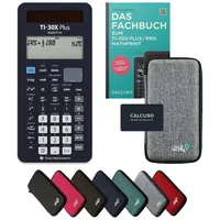 Texas Instruments TI-30X Plus MathPrint inkl. Schutztasche Hellgrau &