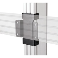 B-Tech BT8380-JPK, Wandplatte, Schwarz, Stahl, 140,8 mm, 57 mm,