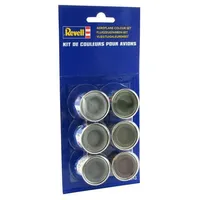 REVELL Flugzeugfarben Set (6x14ml Email Farben)