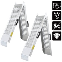 Monzana Auffahrrampe 2er-Set 400kg klappbar