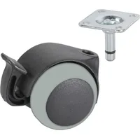 Dörner + Helmer DÖRNER + Doppel-Lenkrolle Two 50 mm