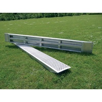 E/D/E Auffahrschiene o.Rand Alu L2500 mm, 1000 kg PAAR