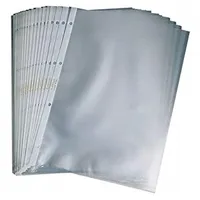 Rexel ACCO 220766 Hetzel Prospekthüllen Economy (DIN A5, genarbt)