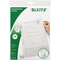 Leitz Standard Prospekthüllen-Set, 25 Stück, A4 Format, Farblos mit