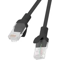 LANBERG PCU6-10CC-0100-BK Netzwerkkabel Schwarz 1 m Cat6 (UTP) Patchkabel