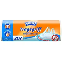 Swirl 20 l Tragegriff Müllbeutel, 1er Pack (1 x