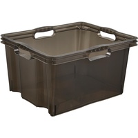 KEEEPER Multi-Box XL Aufbewahrungsbox mit integrierten Griffen, 24 l,