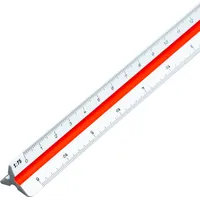 ARISTO Dreikantmaßstab D, weiß