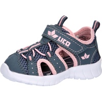 LICO Melis VS Lauflernschuhe, grau/rosa, 20 EU