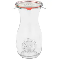 Mambocat 48er Set Weck Gläser 290ml Saftflasche mit 48
