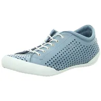 Andrea Conti Damen Schnürschuh Halbschuh Leder Sneaker mit Perforierung