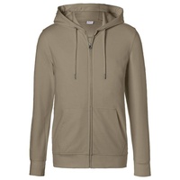 Kübler Kapuzen-Sweatjacke SHIRTS sandbraun Form 5022 Größe XS