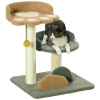 PawHut Kratzbaum grün Spanplatte B/H/L: ca. 39x43x52 cm Katzenkratzbaum