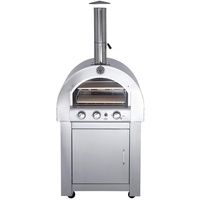 ALLGRILL TOP-LINE Gas Pizzaofen mit Air System, inkl. Zubehör