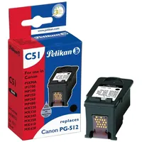 Pelikan C51 kompatibel zu Canon PG-512 schwarz