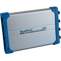 Peaktech 1326 - PC-Oszilloskop, 4 Kanal, 70 MHz, 1GS/s,