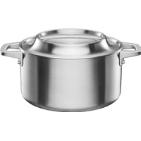 Fiskars Norden Steel Stieltopf, 2.5l, unbeschichtet, Pfanne + Kochtopf,