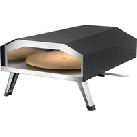 Toboli Gas Pizzaofen mit Pizzastein Ø330 mm mit Drehfunktion
