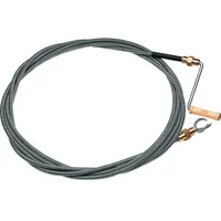 Cabere Rohrreinigungswelle L.5m Wellen-D.12mm Krallen-D.40mm doppellag.m.Stahlkuppl.